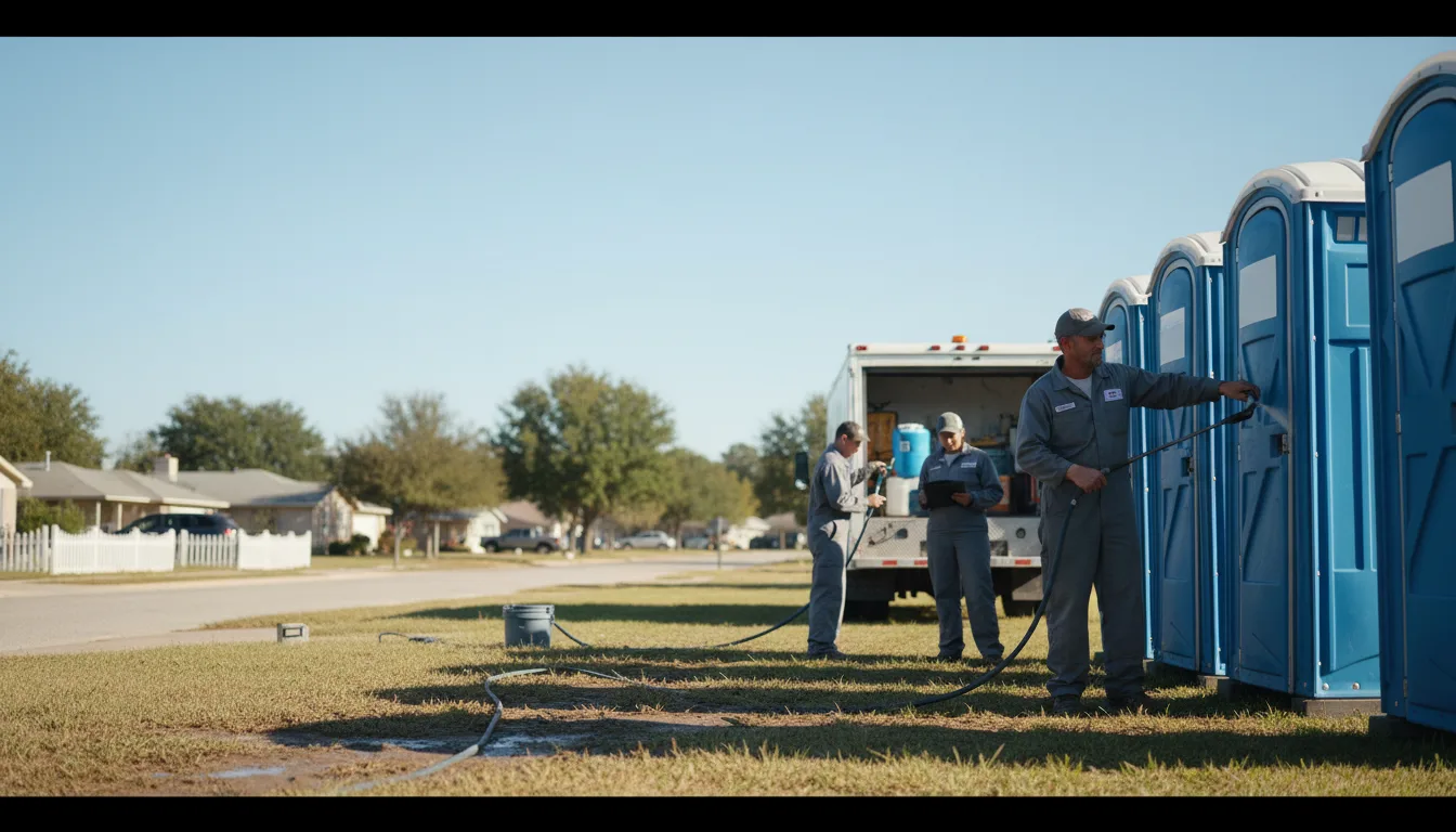 Long-Term Portable Toilet Rental in Westlake, LA near me